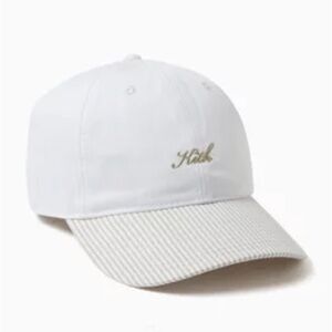 Kith blocked searsucker dad hat in sunrise
